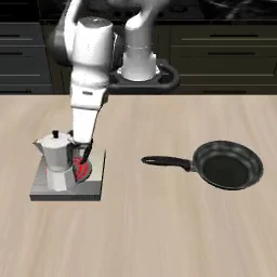 Pot placed